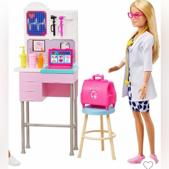Barbie Other - Barbie doctor set career Barbie